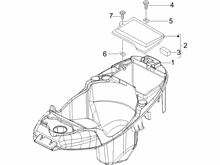 Schutzhelmgehäuse - Untersitz
