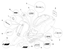 Plaketten - Verzierungen