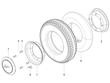 Vordere Radaufhängung/Federung - Stoßdämpfer