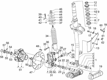 Gabel/Lenkerleitung - Steuersatz