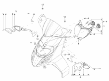 Vorderleuchten - Blinkleuchten