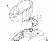 Schutzhelmgehäuse - Untersitz