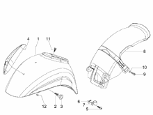 Radgehäuse - Radkotflügel