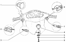 Schaltzug-vorderradbremszug