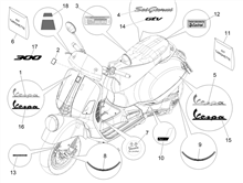 Plaketten - Verzierungen