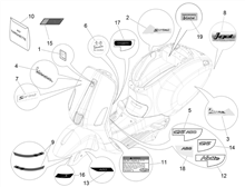 Plaketten - Verzierungen