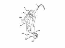 Kurbelwelledeckel - Kühlung kurbelgehäuse