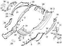 Seitenabdeckung - Spoiler
