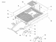 Offene Ladefläche - Ladeklappen