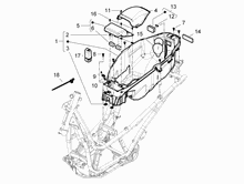Schutzhelmgehäuse - Untersitz