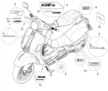Plaketten - Verzierungen