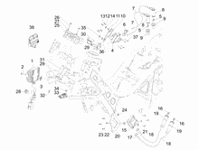 Spannungsreglerern - Elektronisches Steuergerern - Zündspule