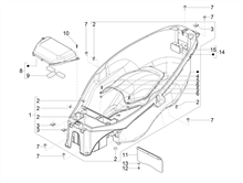 Schutzhelmgehäuse - Untersitz