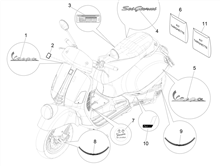Plaketten - Verzierungen