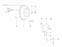 Schwungmagnetstarter / Zündung