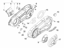 Kurbelwelledeckel - Kühlung kurbelgehäuse