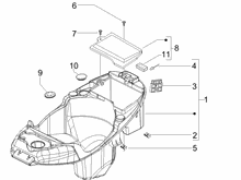 Schutzhelmgehäuse - Untersitz