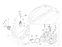 Spannungsreglerern - Elektronisches Steuergerern - Zündspule