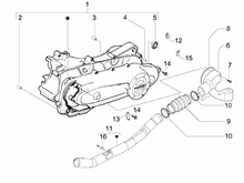 Kurbelwelledeckel - Kühlung kurbelgehäuse