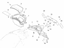 Hinterabdeckung - Kotflügellappen