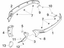 Seitenabdeckung - Spoiler