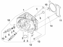 Einhait Kopf - Ventil