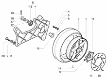 Bowdenzüge Hintere bremse-km-zähler-starter