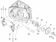Schwinghebelhalterung