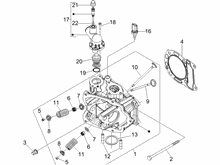 Einhait Kopf - Ventil
