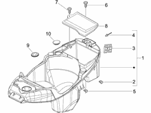 Schutzhelmgehäuse - Untersitz