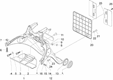 Hinterabdeckung - Kotflügellappen