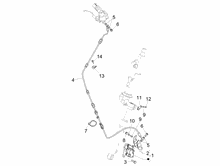 Bremschlauchen - Bremszangen