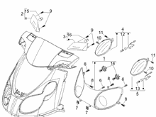 Vorderleuchten - Blinkleuchten