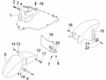 Radgehäuse - Radkotflügel