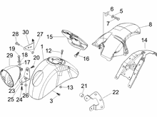 Radgehäuse - Radkotflügel