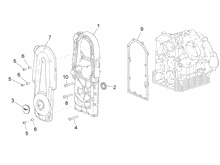 Gehäuse - Kupplung - Getriebegehäuse