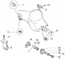 Stoßdämpfer hinten