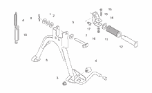 Fussrasten - Ständer