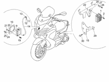 Spannungsreglerern - Elektronisches Steuergerern - Zündspule