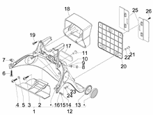 Hinterabdeckung - Kotflügellappen