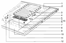 Motorinspektionsklappe