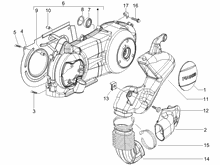 Kurbelwelledeckel - Kühlung kurbelgehäuse