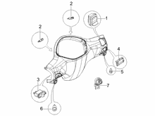 Wechselschalter - Umschalter - Druckschalter - Schalter