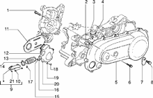 Einheit Zylinder-Kolben-Kolbenbolzen