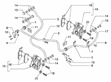 Stoßdämpfer hinten