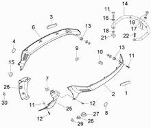 Seitenabdeckung - Spoiler