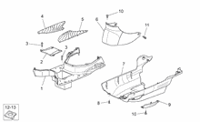 Rear headlight - Top box