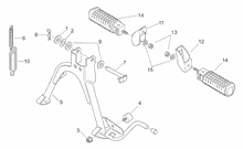 Fussrasten - Ständer