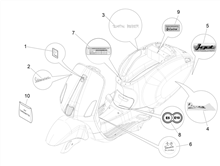 Plaketten - Verzierungen
