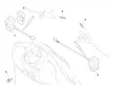 Wechselschalter - Umschalter - Druckschalter - Schalter